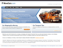 Tablet Screenshot of movecars.com